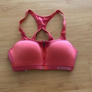 Victoria’s Secret sports bra.